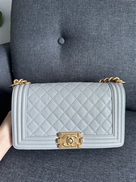 chanel boy gray ghw|chanel handbags sale.